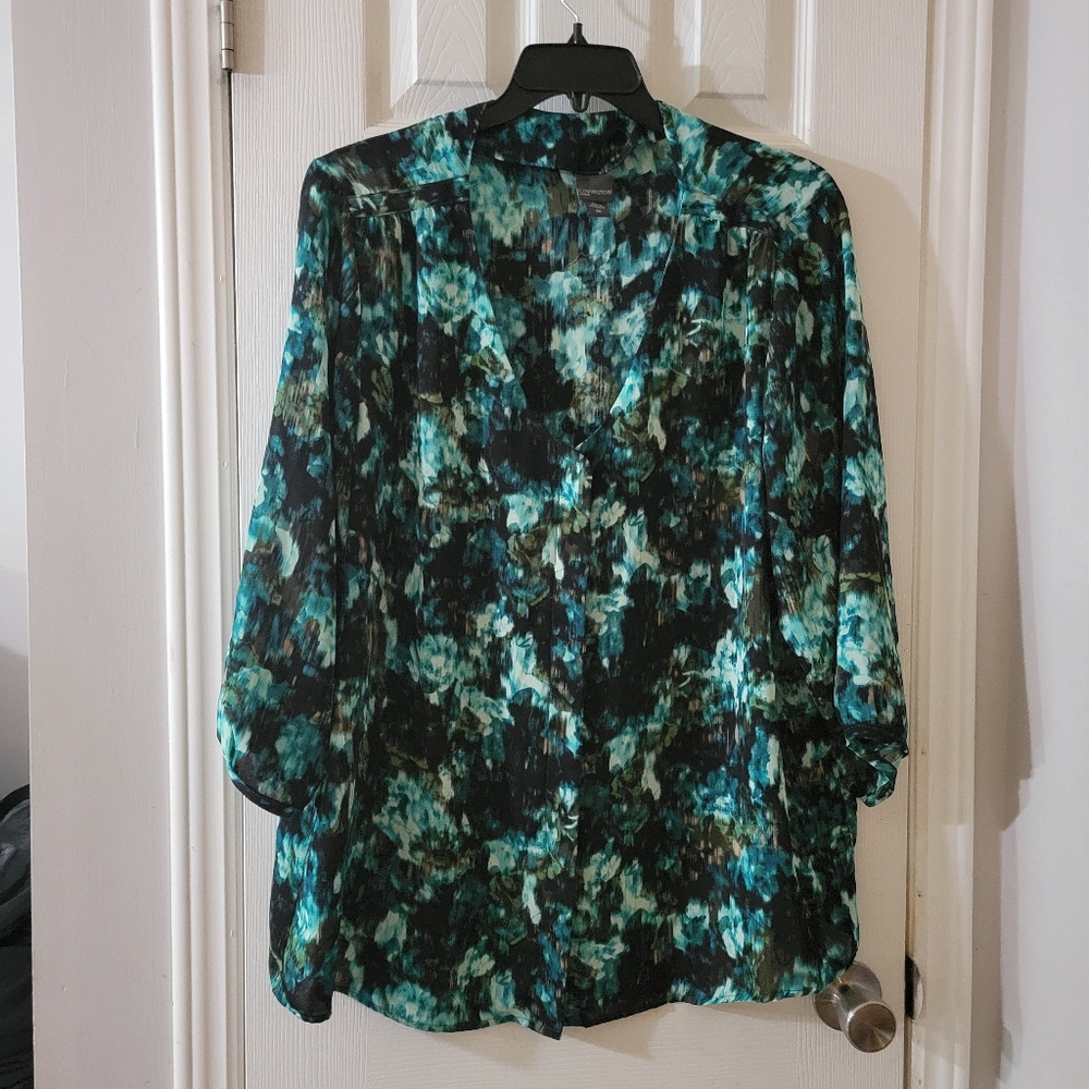 3x Covington silky blouse